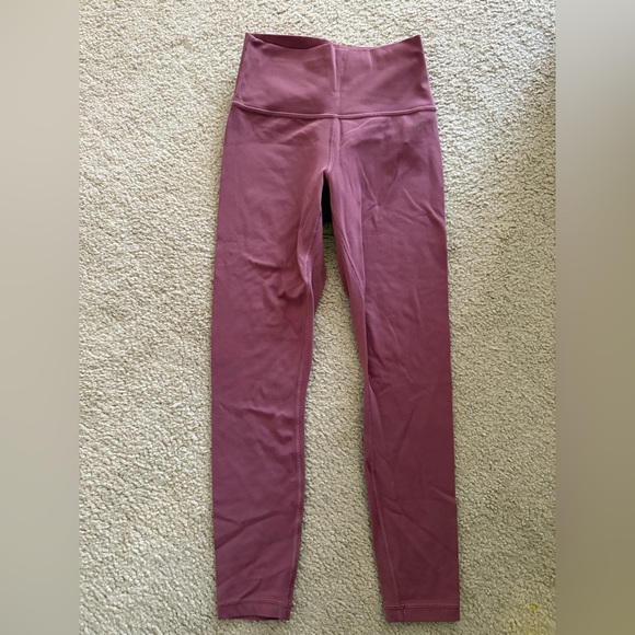 Athleta Pants - Athleta Transcend 7/8 Leggings in Plum